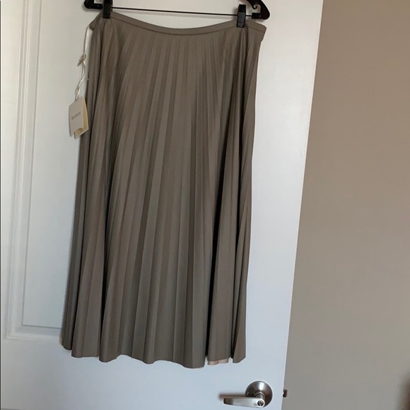 Pecerico pleated faux leather